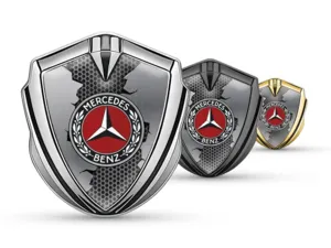 Mercedes Emblema Fender Badge Disegno Pro Robusto